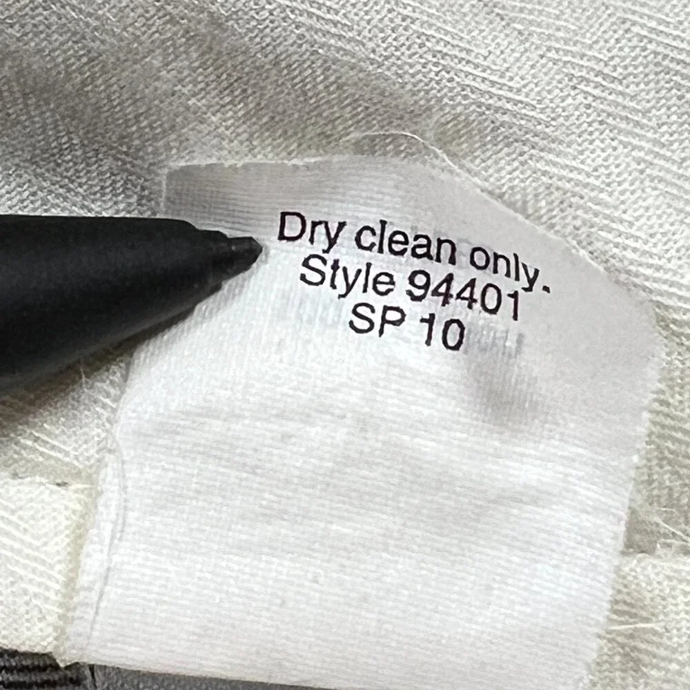 J‎ Crew Striped Chino Pants Mens 33 x 32 Straight Cotton Gray
